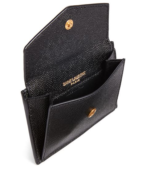 ysl monogram long wallet|ysl handmade wallet.